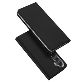 DUX DUCIS pénztárca tok SKIN PRO SAMSUNG S23 FE fekete