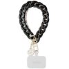GUESS kézpánt GUOUCBMC4MK (Nagy lánc akril 4G Charms) fekete