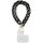 GUESS kézpánt GUOUCBMC4MK (Nagy lánc akril 4G Charms) fekete