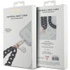 GUESS kézpánt GUOUCBMC4MK (Nagy lánc akril 4G Charms) fekete