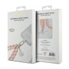 GUESS csuklópánt GUOUCBMC4MP (Nagy Lánc Akril 4G Charms) rózsaszín