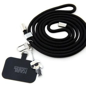   KARL LAGERFELD hand strap KLUCNMSCKIK (Crossbody Cord Ikonik) black
