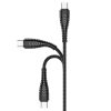 VEGER cable USB A to Type C 2,4A V104 1,2 m fekete