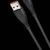 VEGER cable USB A to Type C 2,4A V104 1,2 m fekete