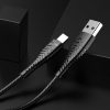 VEGER cable USB A to Type C 2,4A V104 1,2 m fekete