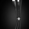 VEGER cable USB A to Type C 2,4A V104 1,2 m fekete