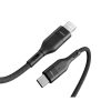 VEGER kábel Type C to Lightning PD 3A 27W CL01 1,2 m fekete