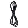 kék STAR braided cable 2,4A Type C to Lightning TFK-DC-003 1,2 m fekete
