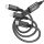 HOCO cable 3in1 USB A to Lightning / Micro USB / Type C 2A X76 1 m fekete