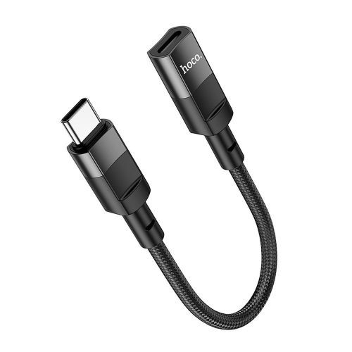 Adapter OTG USB C to Lightning Hoco 3A 0,1 m U107 black