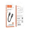 Adapter OTG USB C to Lightning Hoco 3A 0,1 m U107 black