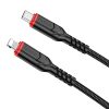 HOCO kábel Type C to Lightning PD 3A 20W X59 1 m fekete