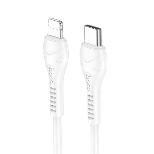 HOCO kábel Type C to Lightning PD 27W X37 1 m fehér