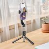 Selfie stick Hoco tripod with wireless remote control K20 black