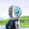 EOL HOCO smartwatch with call function AMOLED Y15 silver