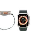 DUX DUCIS strap GS nylon az Apple Watch 42 / 44 / 45 / 49 mm zöld