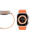 DUX DUCIS strap GS nylon az Apple Watch 42 / 44 / 45 / 49 mm narancssárga