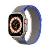 DUX DUCIS strap YJ nylon Apple Watch 42 / 44 / 45 / 49 mm kék szürke
