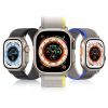 DUX DUCIS strap YJ nylon Apple Watch 42 / 44 / 45 / 49 mm kék szürke
