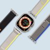 DUX DUCIS strap YJ nylon Apple Watch 42 / 44 / 45 / 49 mm fekete szürke
