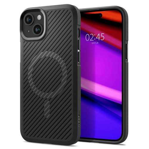SPIGEN tok CORE ARMOR MAG kompatibilis a MagSafe-dal IPHONE 15 Plus számára matt fekete