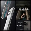 SPIGEN tok ULTRA Hibrid az IPHONE 15 Pro-hoz frost clear
