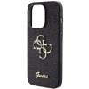 GUESS tok az IPHONE 15 Pro-hoz GUHCP15LHG4SGK (Fixed Glitter Big 4G) fekete