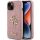GUESS case for IPHONE 15 GUHCP15SHG4SGP (Fixed Glitter Big 4G) pink