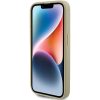 GUESS tok iPHONE 15 Pro számára GUHCP15LHG4SGD (Fixed Glitter Big 4G) arany