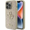 GUESS tok IPHONE 15 Pro Max készülékhez GUHCP15XHG4SGD (Fixed Glitter Big 4G) arany