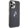 KARL LAGERFELD tok az IPHONE 15 Pro Max-hoz KLHMP15XHGKCNOK (Csillogó + Mágneses) fekete