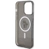 KARL LAGERFELD tok az IPHONE 15 Pro Max-hoz KLHMP15XHGKCNOK (Csillogó + Mágneses) fekete