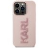 KARL LAGERFELD tok az IPHONE 15 Pro Max-hoz KLHCP15X3DMBKCP (3D Logo Csillogás) rózsaszín