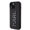 KARL LAGERFELD tok az IPHONE 15-höz KLHCP15S3DMBKCK (3D Logo Csillámos) fekete