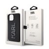 KARL LAGERFELD tok az IPHONE 15-höz KLHCP15S3DMBKCK (3D Logo Csillámos) fekete