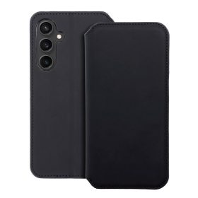 DUAL POCKET Book tok SAMSUNG S23 FE fekete számára