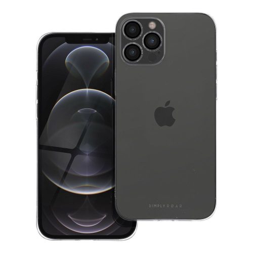 ROAR tok PURE SIMPLE FIT IPHONE 12 Pro Max készülékhez Átlátszó