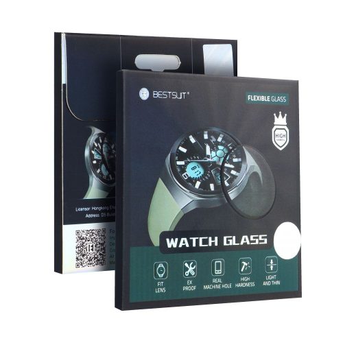 Bestsuit Rugalmas Hibrid üveg az Apple Watch series 9-41mm készülékhez