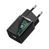 BASEUS Töltő Type C PD QC3.0 3A 30W CCSUP-J01/CCCJG30CE fekete
