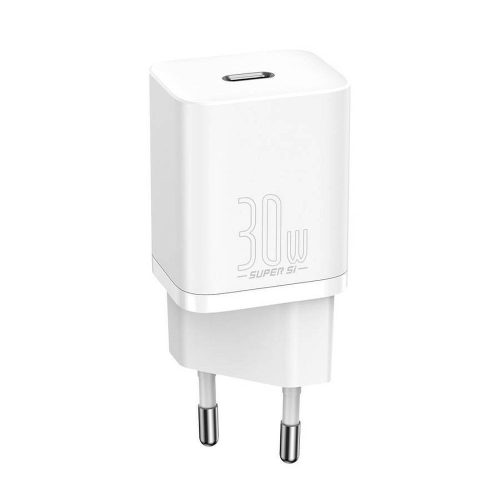 BASEUS Töltő Type C PD QC3.0 3A 30W CCSUP-J02/CCCJG30CE fehér