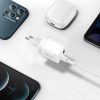 BASEUS Töltő USB A + Type C PD QC3.0 30W CCSUPP-E02/CCCJG30UE fehér