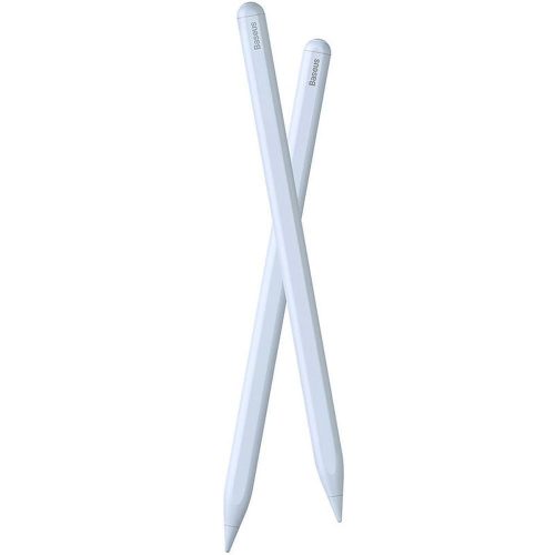BASEUS aktív univerzális kapacitív toll vezeték nélküli töltéssel, kompatibilis iPad-del 125 mAh Stylus íráshoz 2 P80015802213-02/BS-PS025 fehér