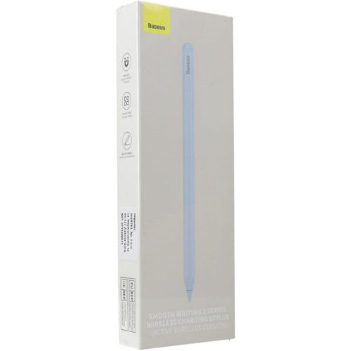 BASEUS aktív univerzális kapacitív toll vezeték nélküli töltéssel, kompatibilis iPad-del 125 mAh Stylus íráshoz 2 P80015802213-02/BS-PS025 fehér