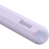 BASEUS aktív univerzális kapacitív toll vezeték nélküli töltéssel, iPad kompatibilis 125 mAh Stylus Írás 2 P80015802213-02/BS-PS025 lila