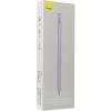BASEUS aktív univerzális kapacitív toll vezeték nélküli töltéssel, iPad kompatibilis 125 mAh Stylus Írás 2 P80015802213-02/BS-PS025 lila