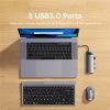 BASEUStöltőHUB 8in1 Type C WKWG080113/BS-OH101 0,15 m szürke