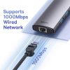 BASEUStöltőHUB 8in1 Type C WKWG080113/BS-OH101 0,15 m szürke