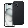 SILICONE MAG COVER tok kompatibilis a MagSafe-fel az IPHONE 15 Plushoz, fekete