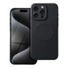 SILICONE MAG COVER tok kompatibilis a MagSafe-dal IPHONE 15 Pro Max fekete