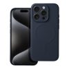 SILICONE MAG COVER tok, kompatibilis a MagSafe-pal az IPHONE 15 Pro kék titánhoz